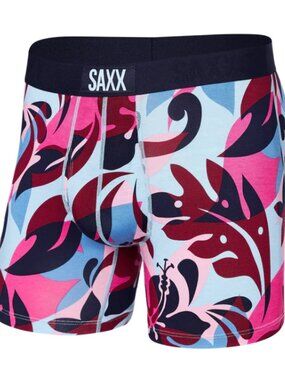 SAXX ULTRA Boxer Briefs with Fly “Tropical Lens"